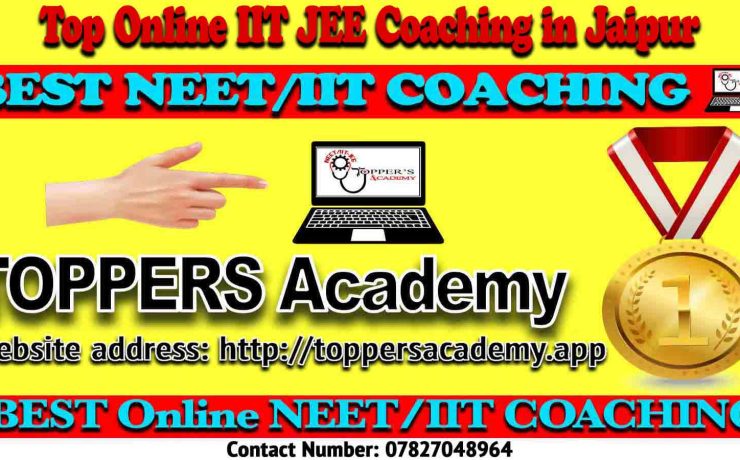 Best Online IIT JEE Coaching in Jaipur