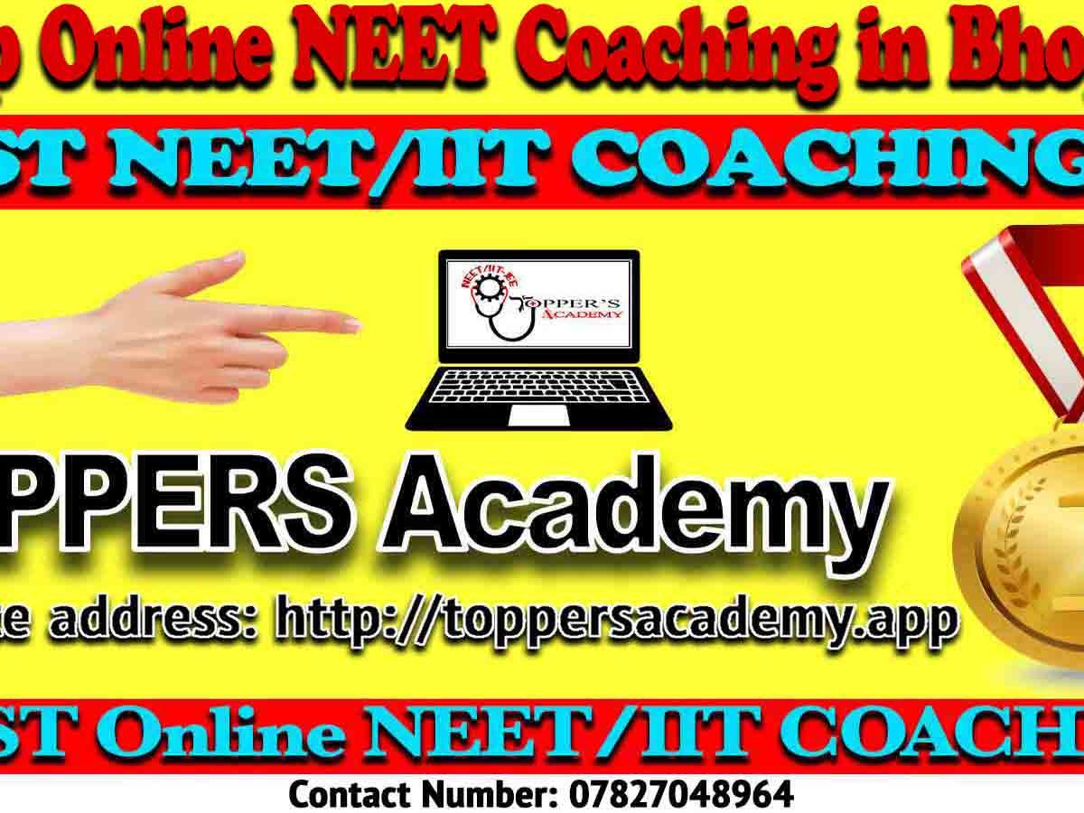 Best Online NEET Coaching in Bhopal