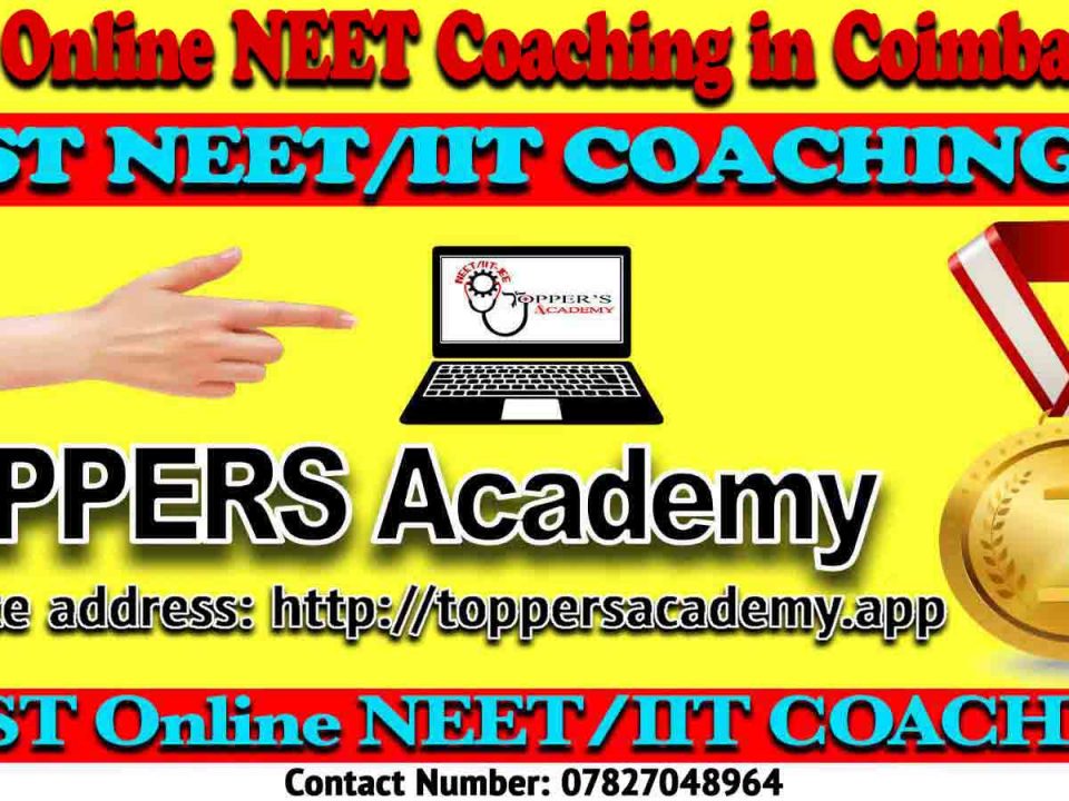 Best Online NEET Coaching in Coimbatore