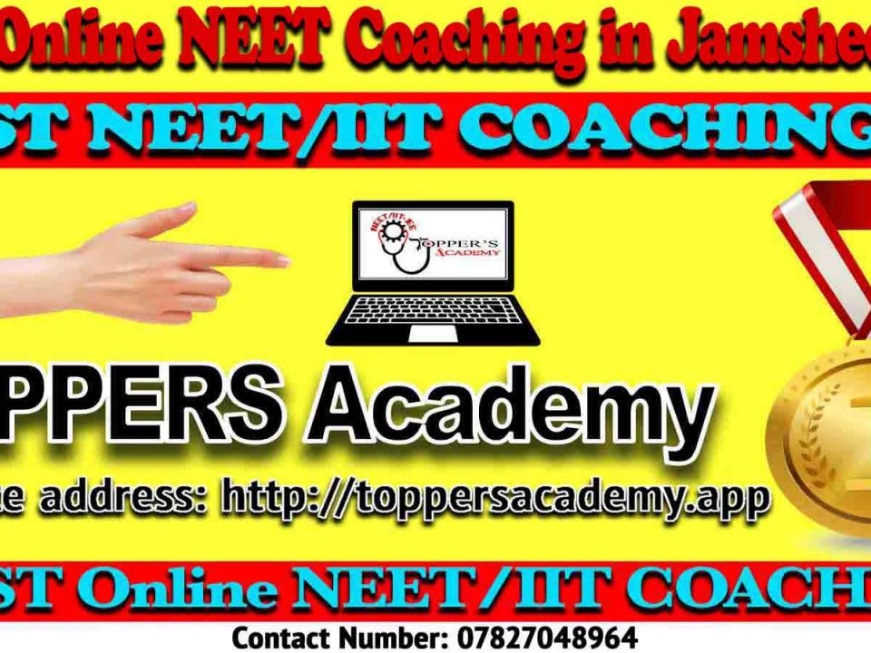 Best Online NEET Coaching in Jamshedpur