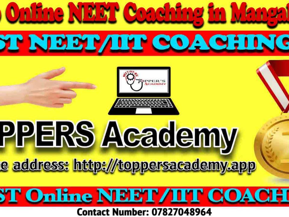 Best Online NEET Coaching in Mangalore