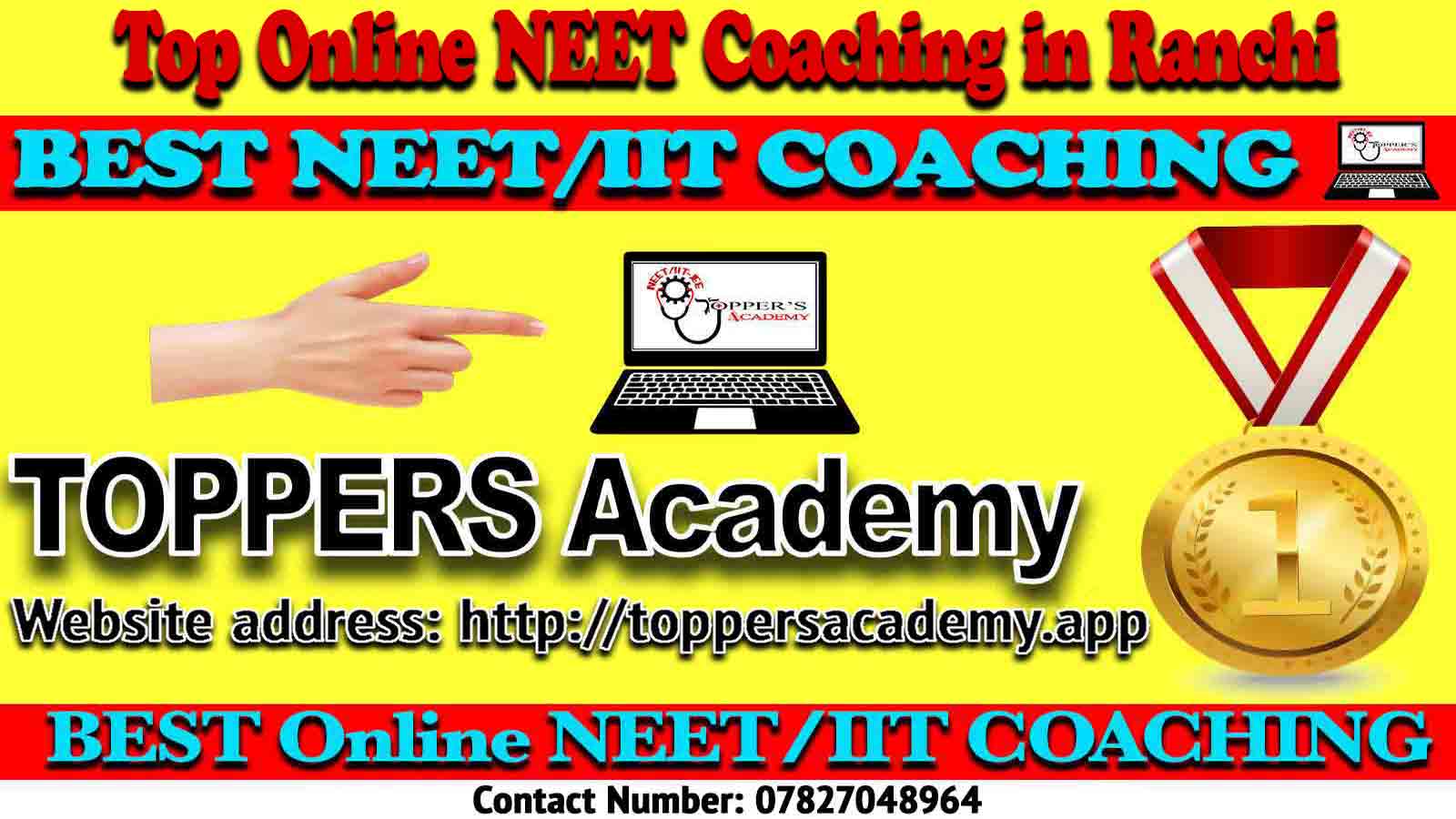 Best Online NEET Coaching in Ranchi