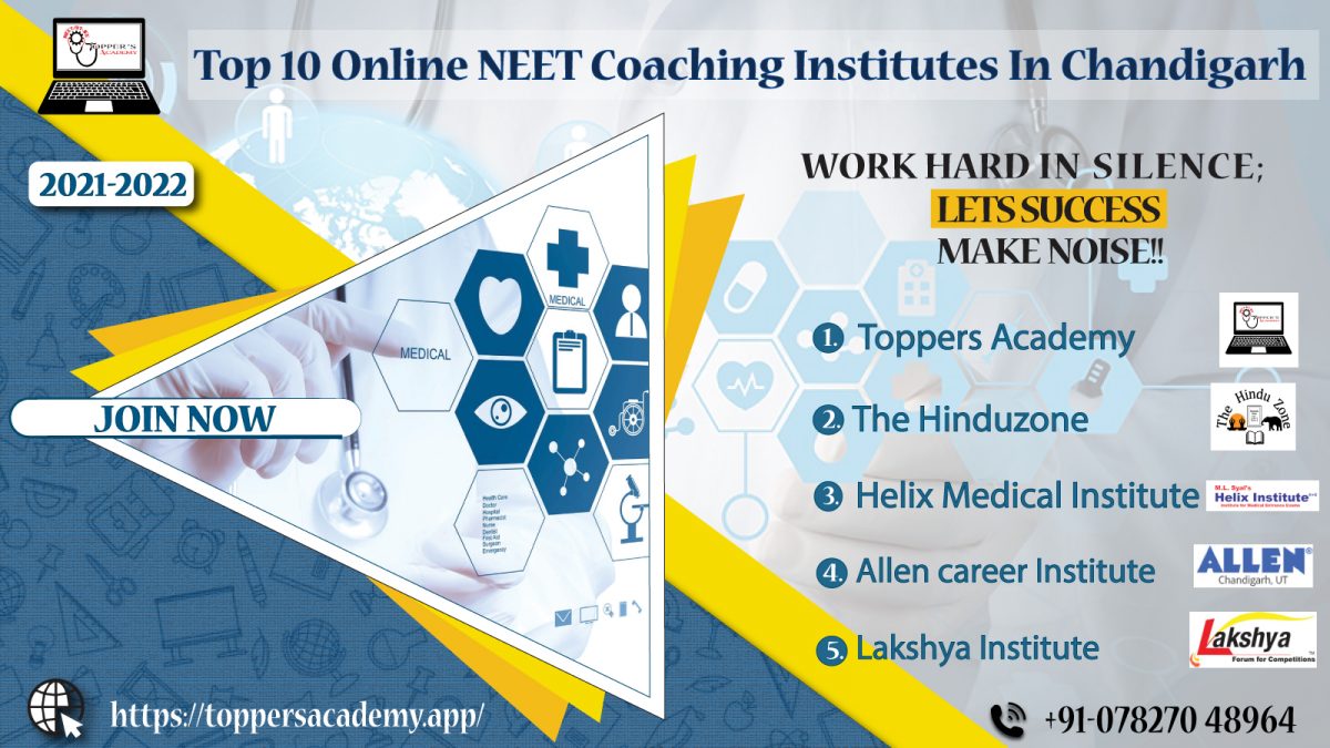 Best Online Coaching Institutes For Neet In chandigarh
