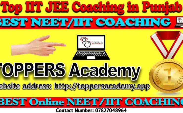 Top IIT JEE Coaching in Punjab
