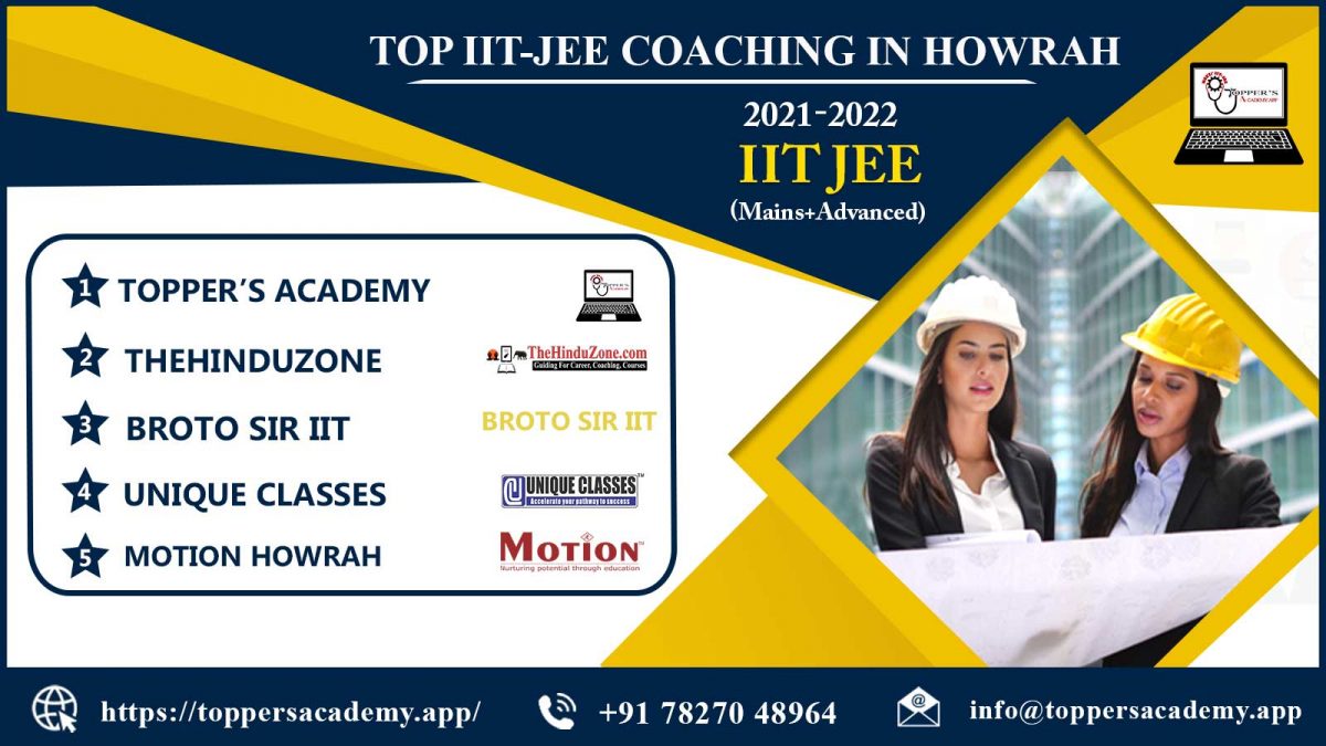 List of the top iit jee coaching in Howrah