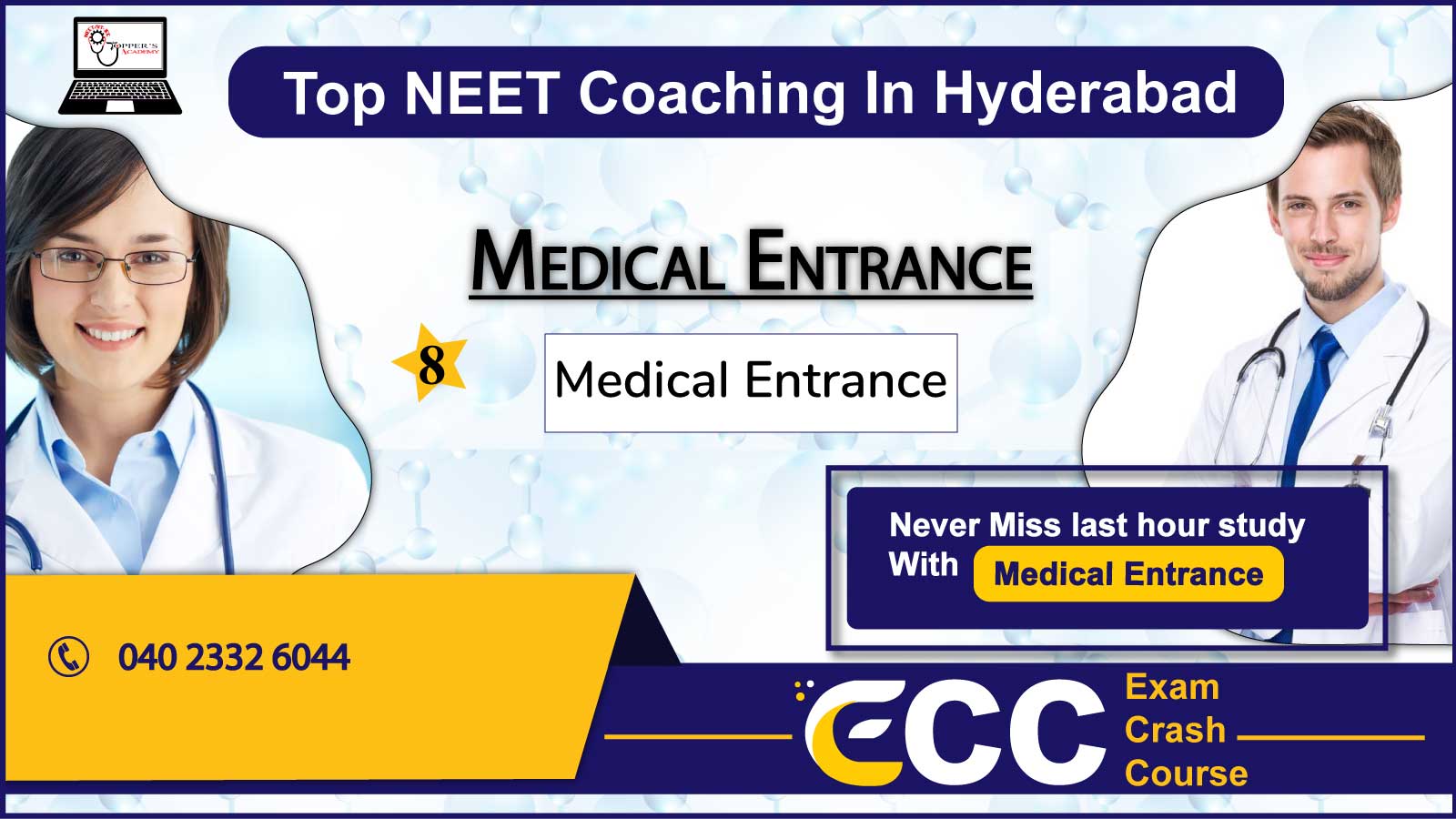 Medical Entrance Coaching in Hyderabad