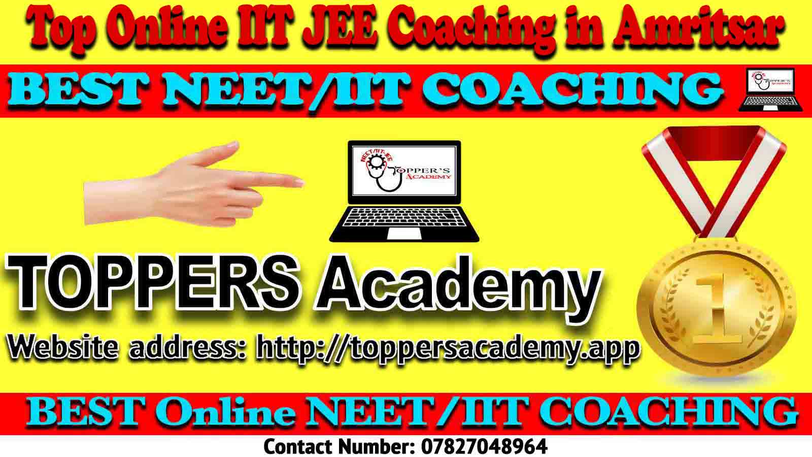 Best Online IIT JEE Coaching in Amritsar
