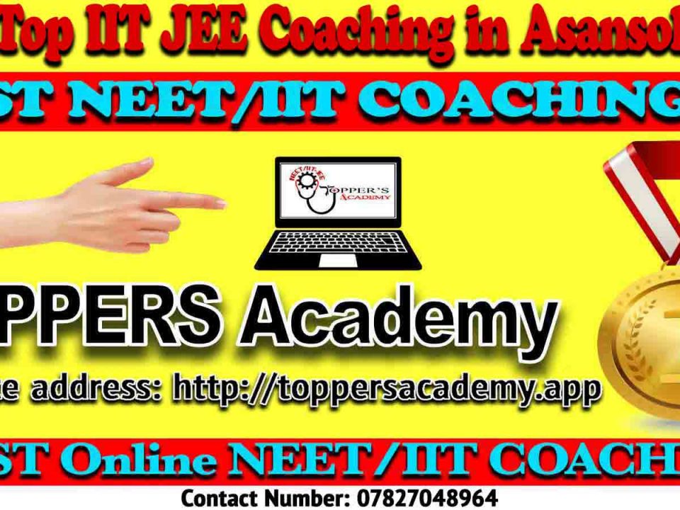 Best Online IIT JEE Coaching in Asansol