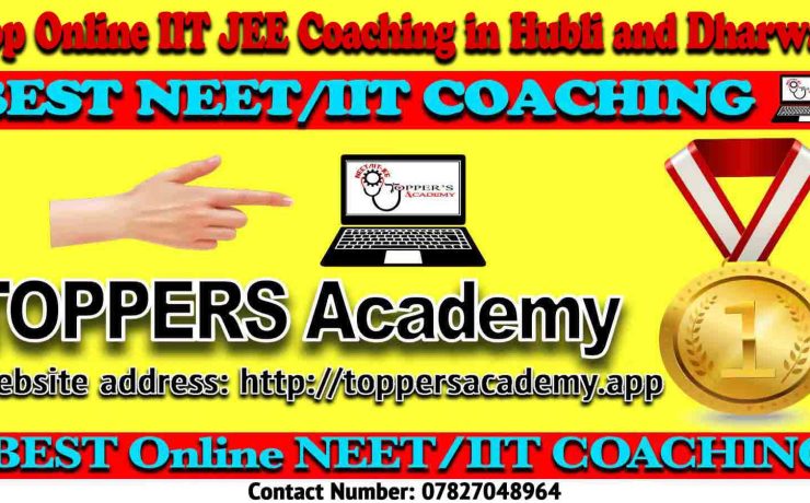 Best Online IIT JEE Coaching in Hubli and Dharwad