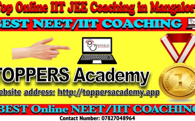Best Online IIT JEE Coaching in Mangalore