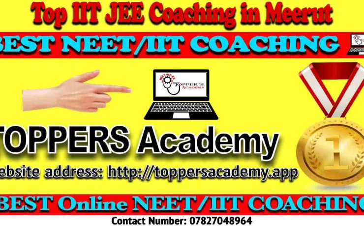 Best Online IIT JEE Coaching in Meerut