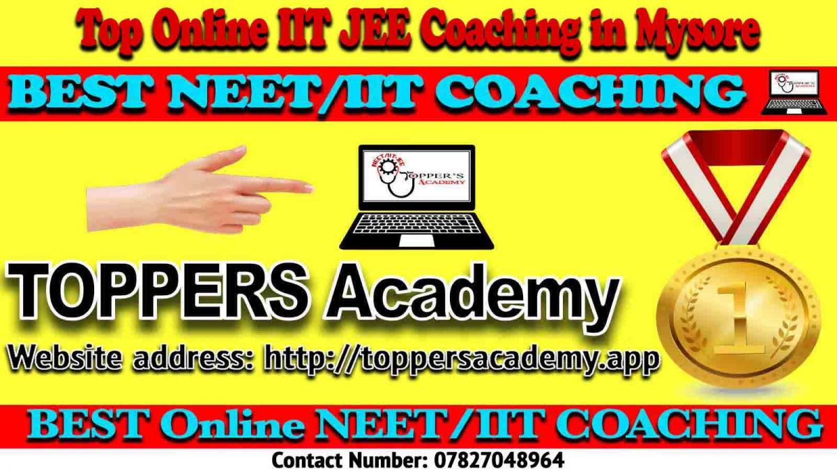 Best Online IIT JEE Coaching in Mysore