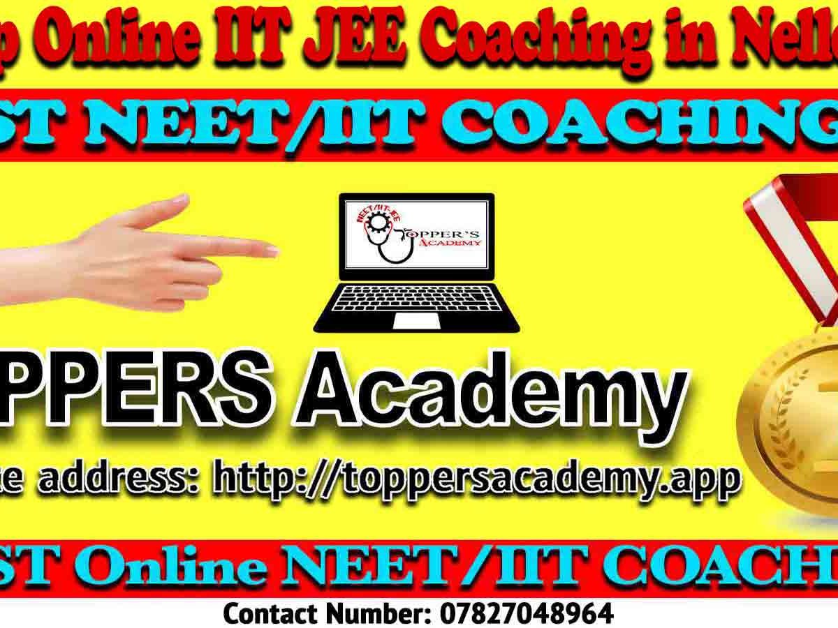 Best Online IIT JEE Coaching in Nellore