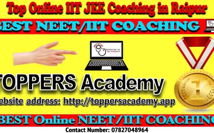Best Online IIT JEE Coaching in Raipur
