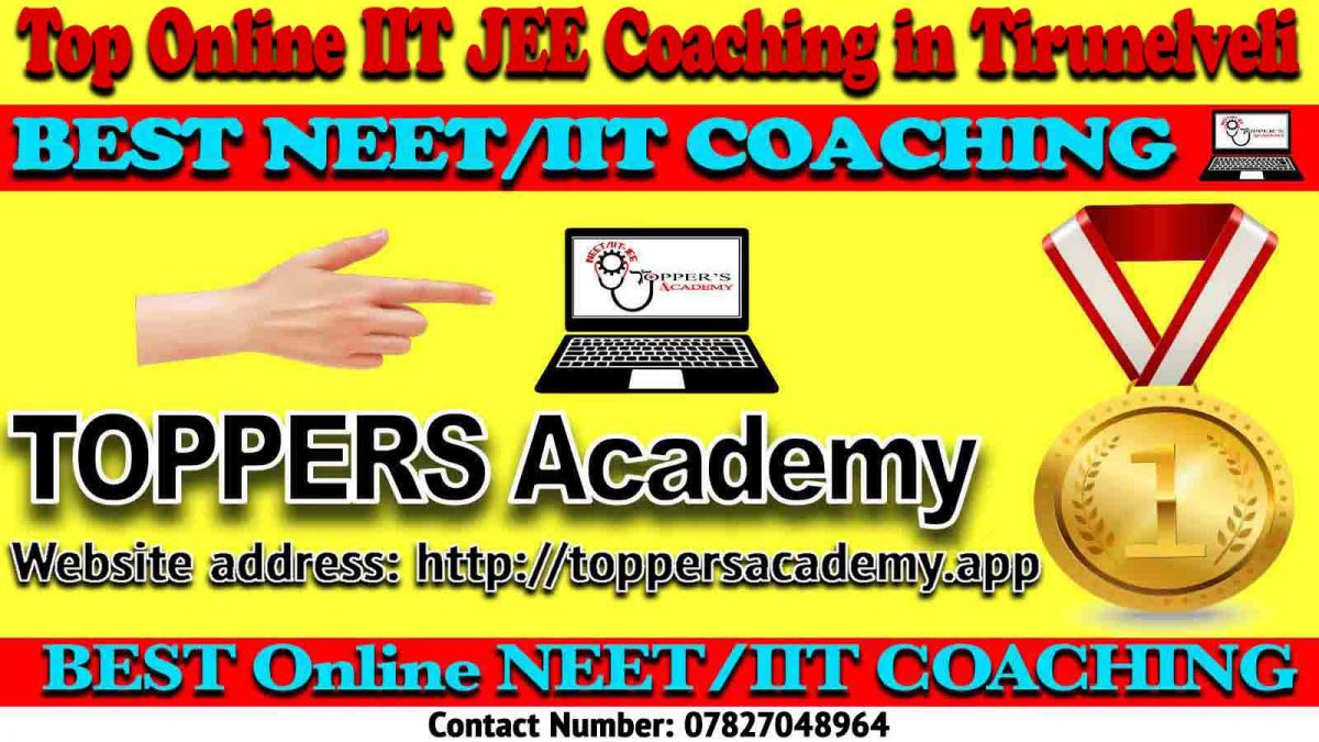 Best Online IIT JEE Coaching in Tirunelveli