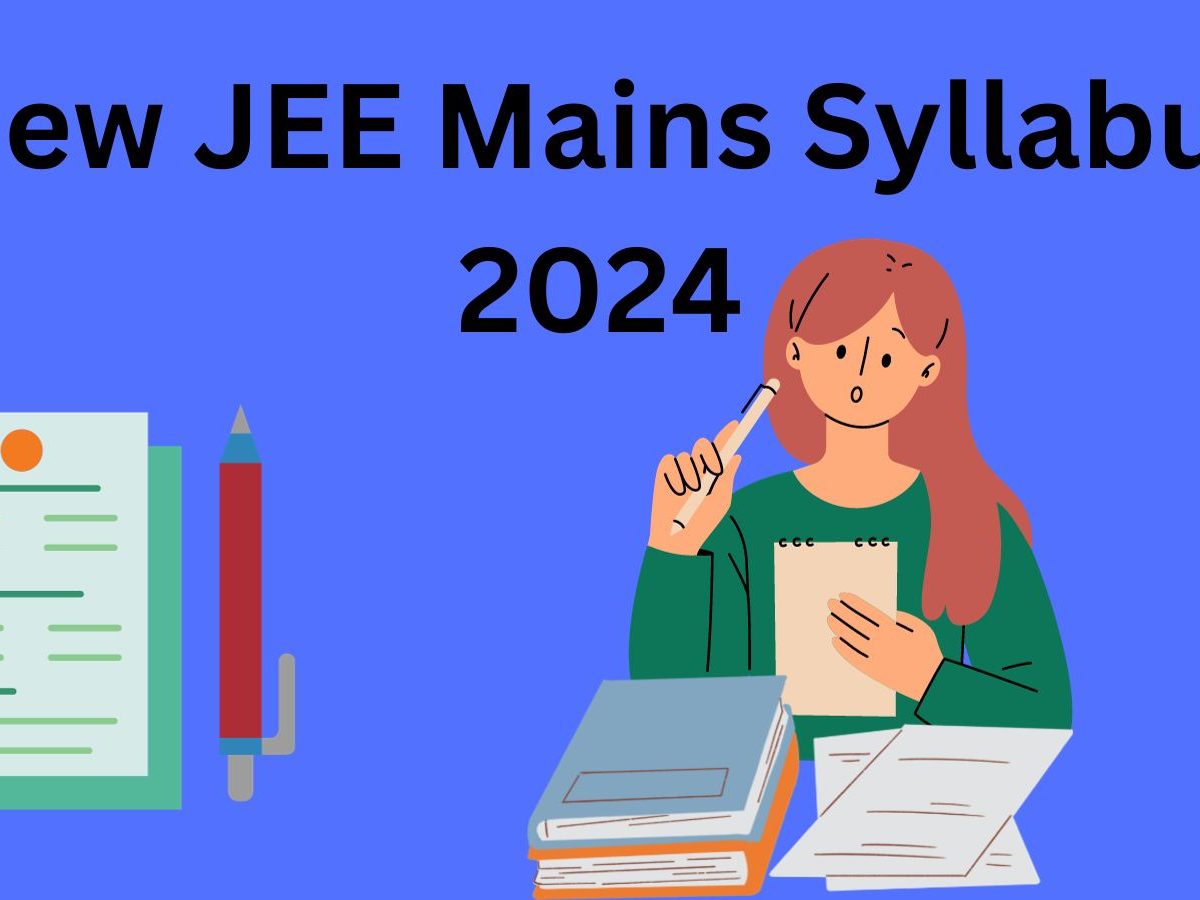 jee mains syllabus 2024