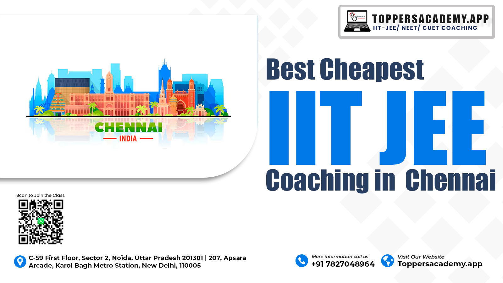 Best Cheapest IIT JEE Coaching in Chennai