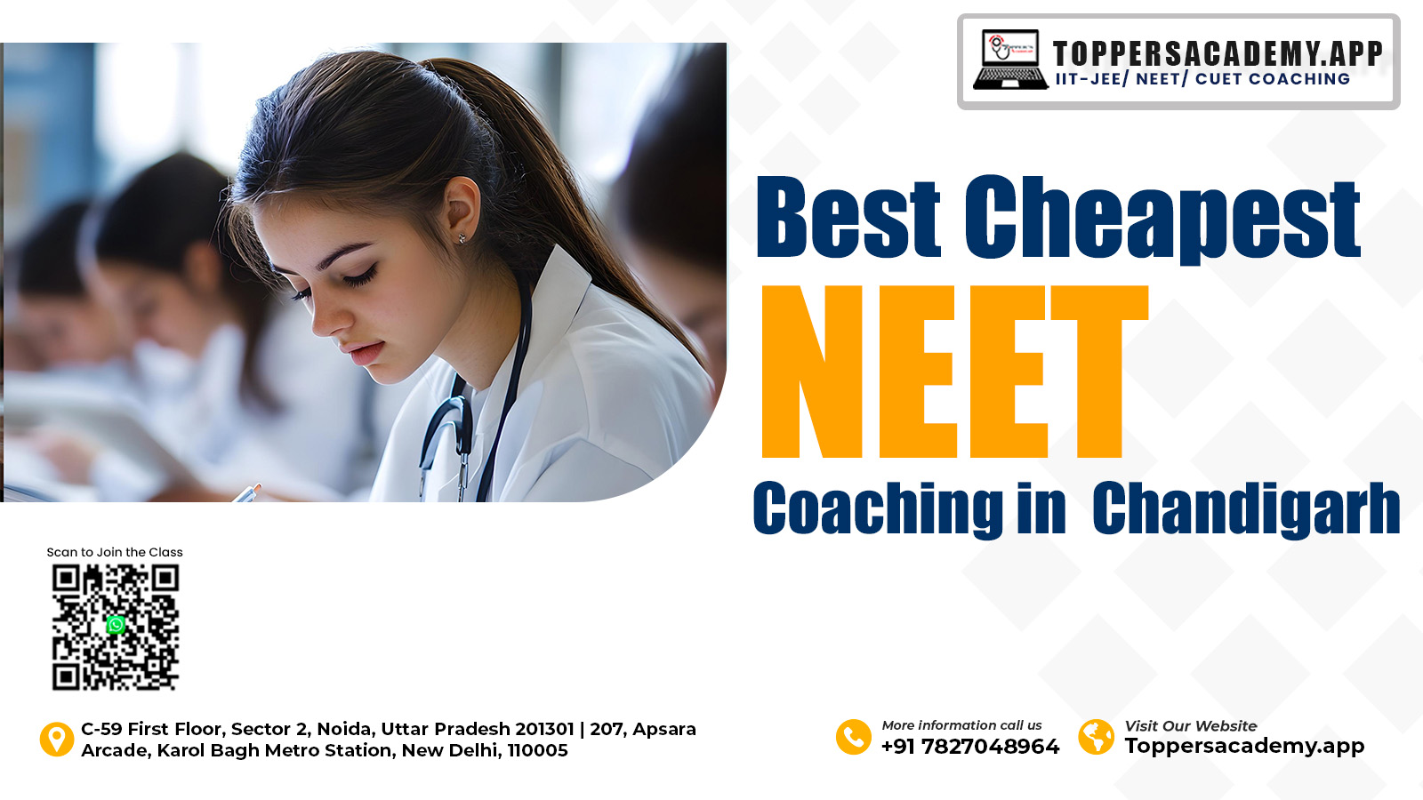 Best Cheapest NEET Coaching in Chandigarh