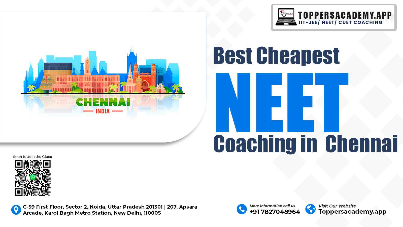 Best Cheapest NEET Coaching in Chennai