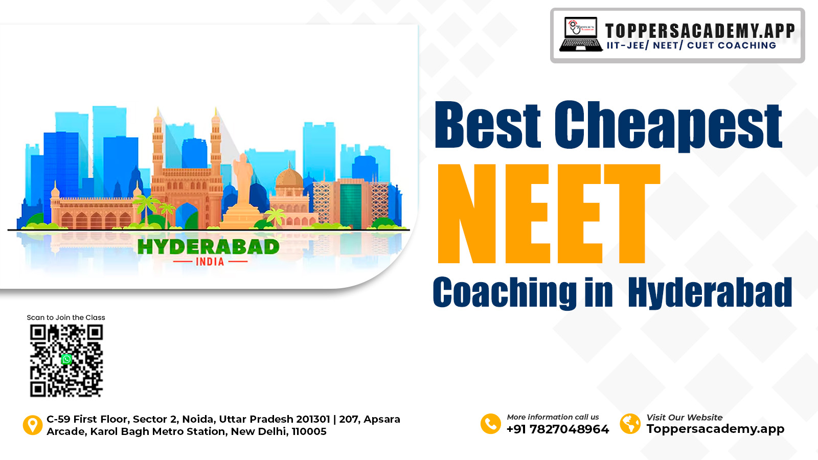 Best Cheapest NEET Coaching in Hyderabad