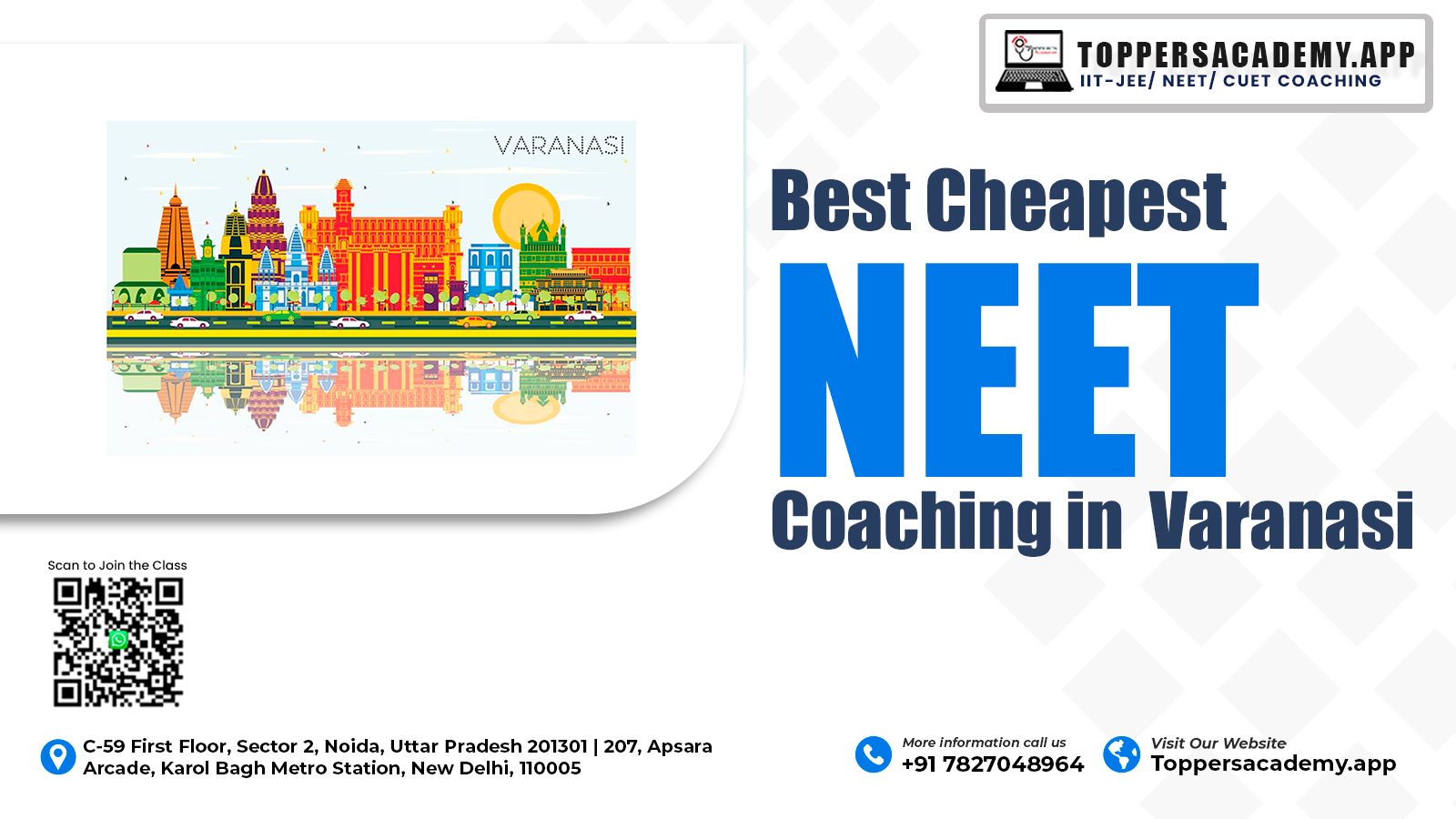 Best Cheapest NEET Coaching in Varanasi