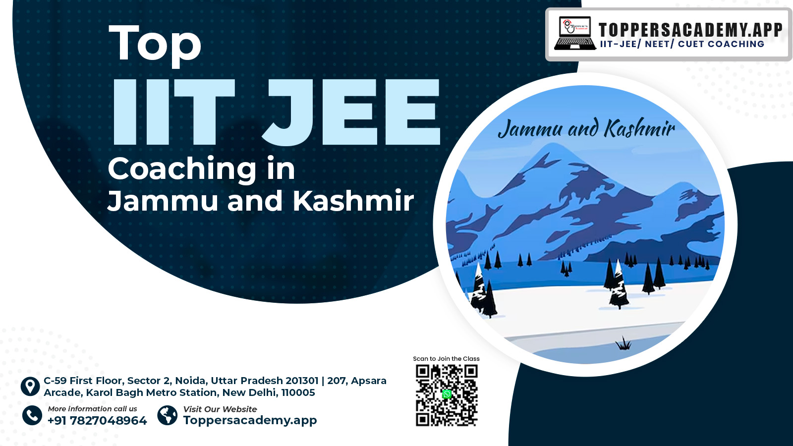 Best IIT JEE Coaching in Jammu and Kashmir