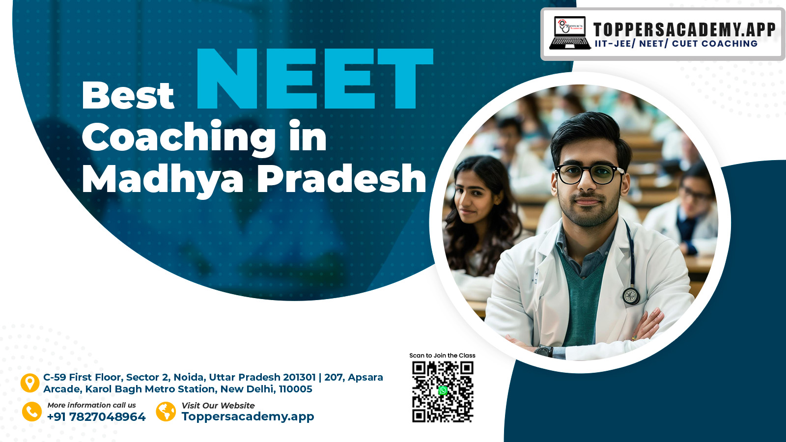 Best NEET Coaching institute in Madhya Pradesh