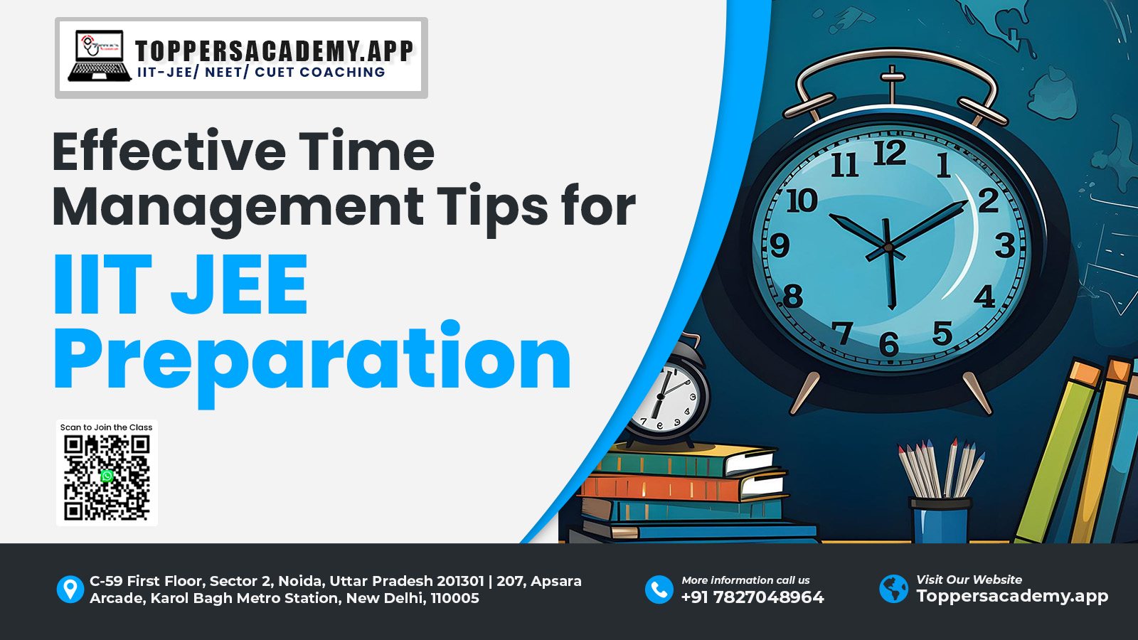 Effective Time Management Tips for IIT JEE Preparation