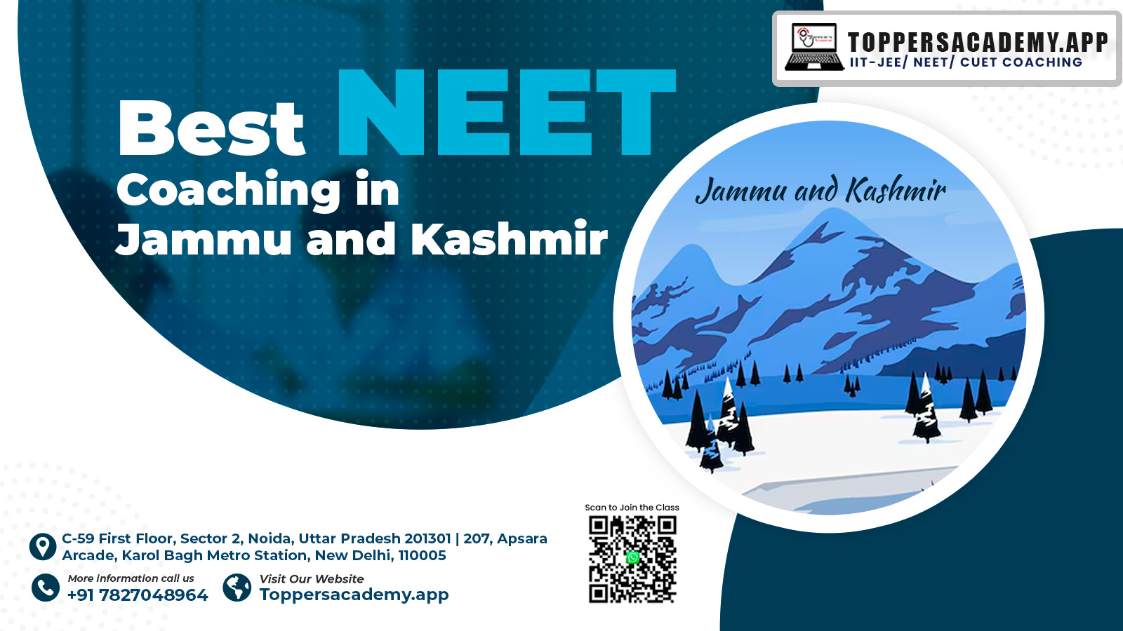 Top NEET Coaching in Jammu and Kashmir